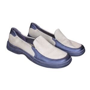 Keds Relax Canvas Slip On Loafer Comfort Shoes Tan Chocolate Brown 8